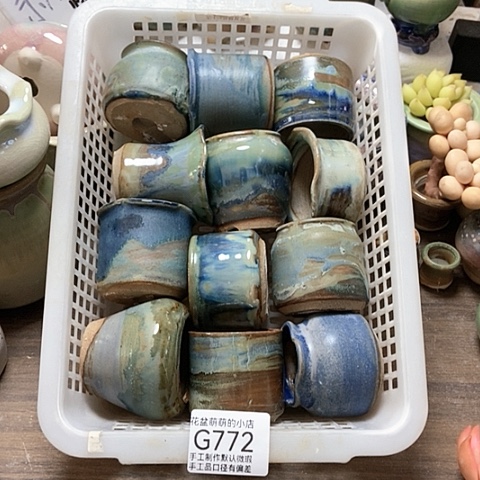 紫砂花盆772微瑕品口径4到5左右
