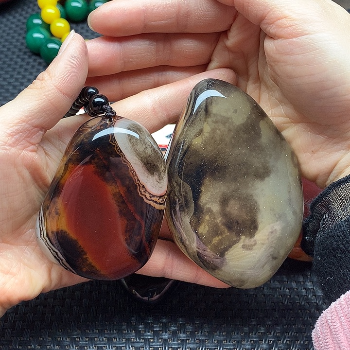 玛瑙/玉髓玛瑙未镶嵌繁*落