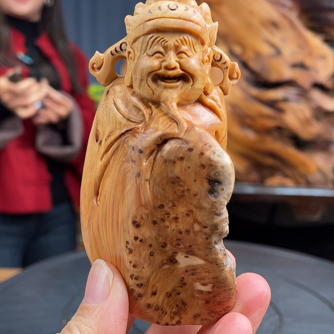 柏木（崖柏）手把件