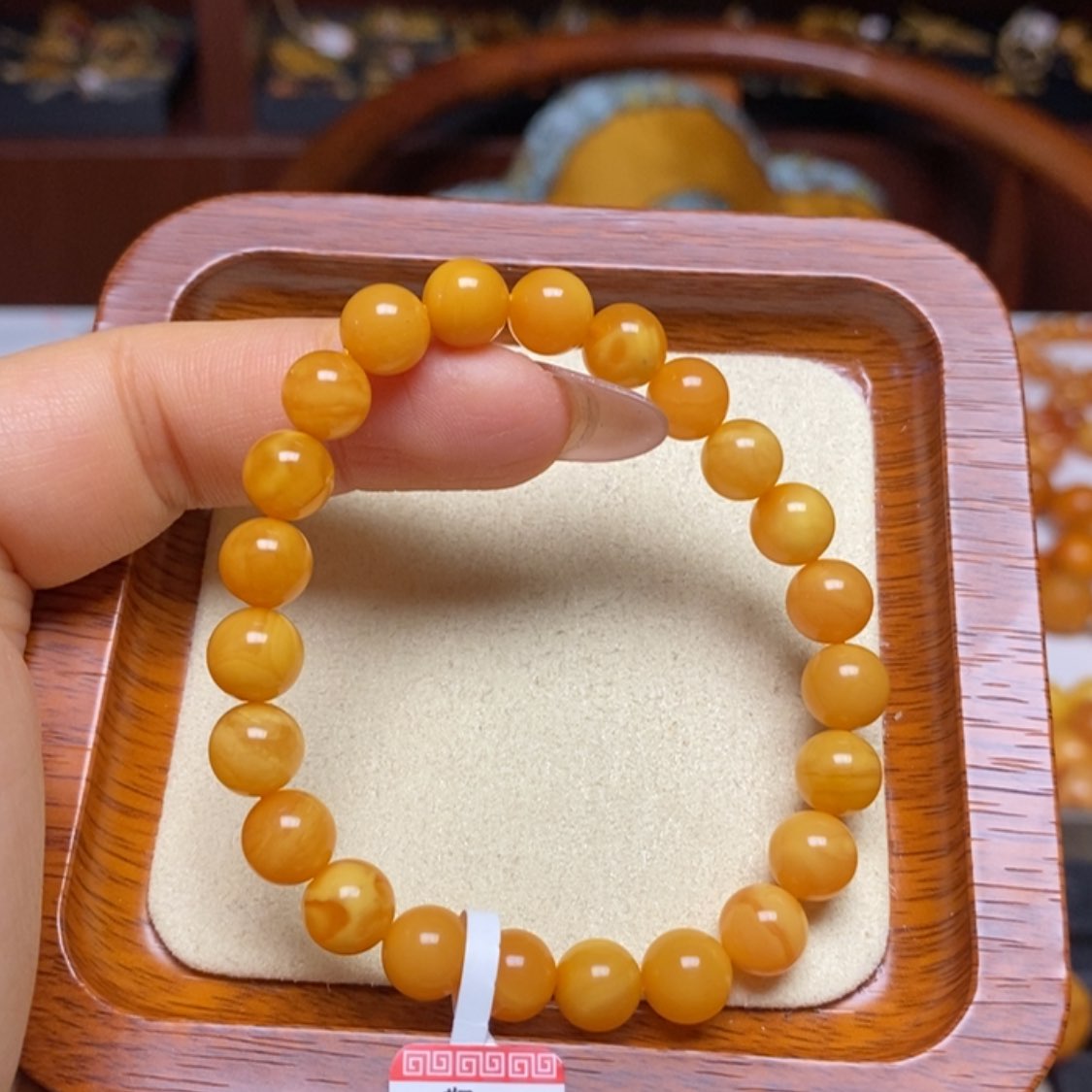 【闪购商品】蜜蜡手链未镶嵌手串