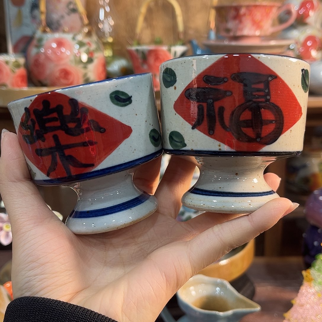 陶泥景德镇手工手绘高温釉下彩