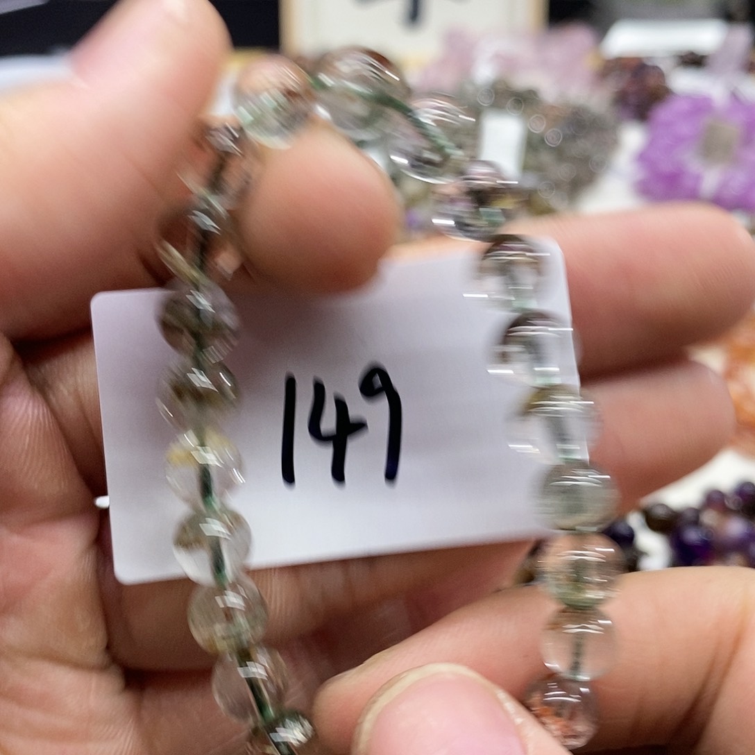 水晶手串未镶嵌天然