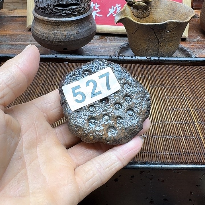 纯手工制作粗陶茶具