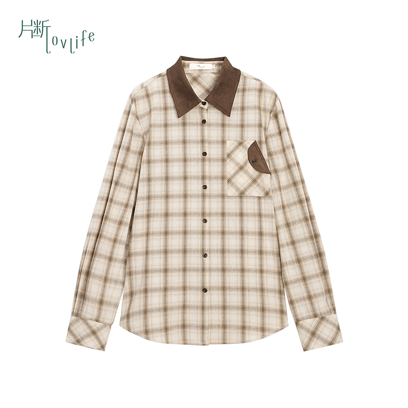 片断新款长款长袖衬衫151113153C11