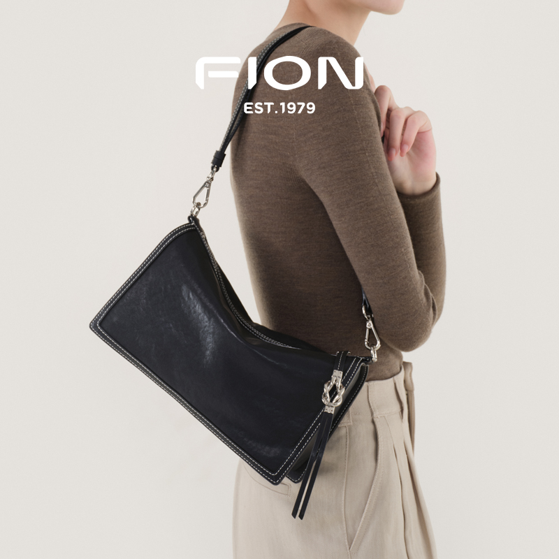 【达人】菲安妮新款春夏大小款百搭通勤斜挎包FAAFVMQ021/025