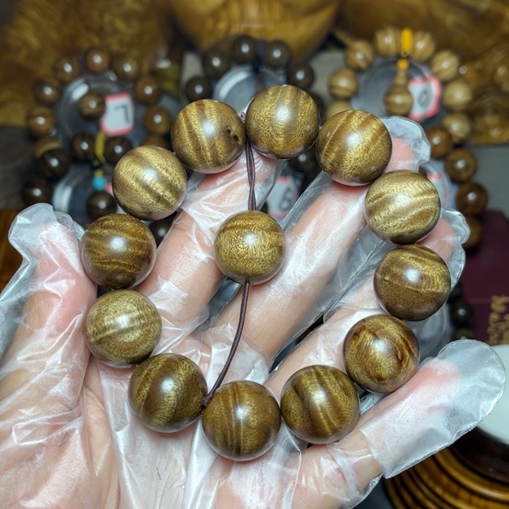 楠木（金丝楠）手串/手链黑金2.0