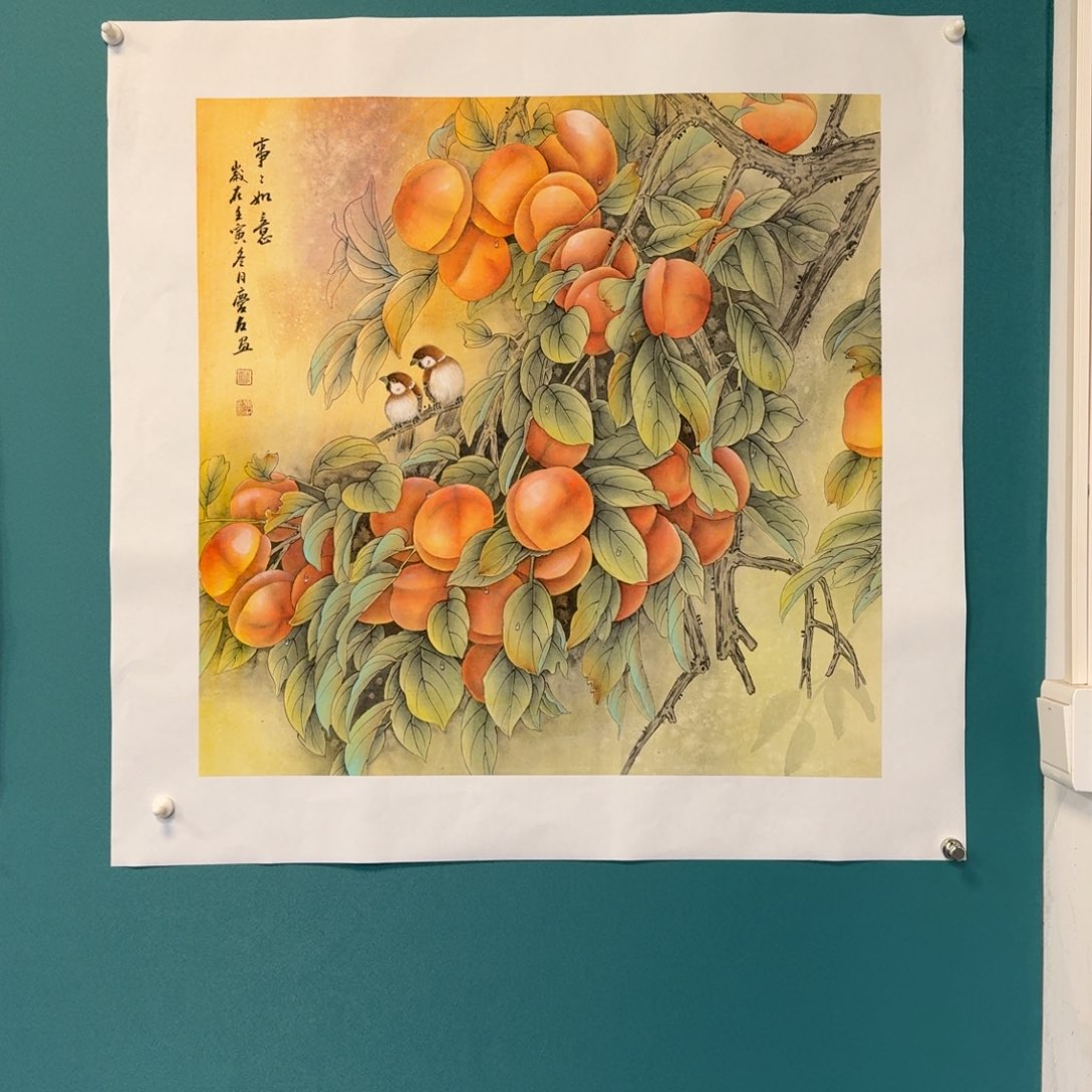 国画李庆友花鸟作品