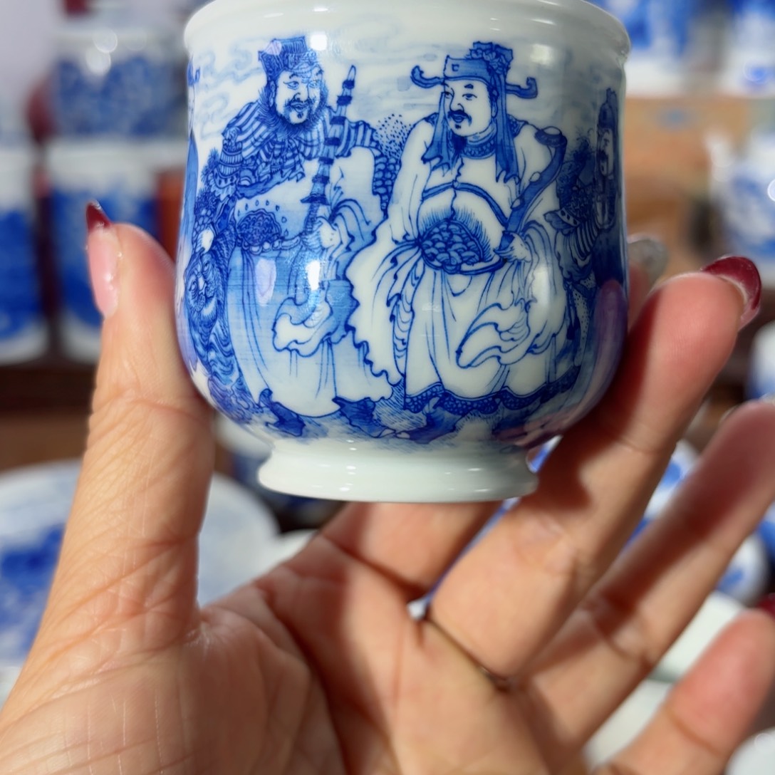 杯大*哥全手工全手绘陶瓷