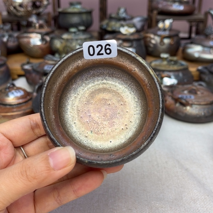 壶裸柴烧陶瓷茶具