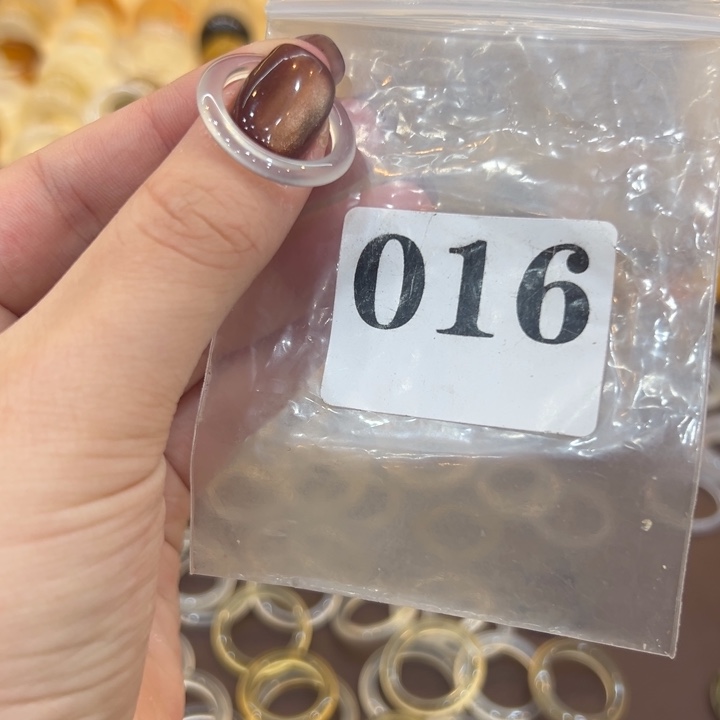 玛瑙/玉髓合金戒指16港14