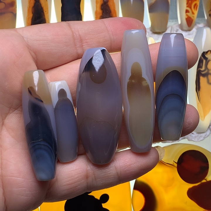 玛瑙/玉髓颈饰未镶嵌27