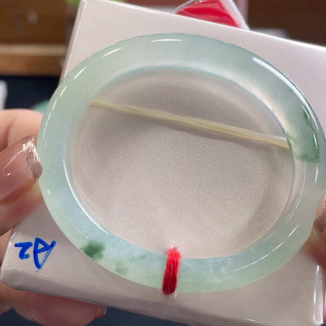 翡翠手镯未镶嵌54.5 贵妃