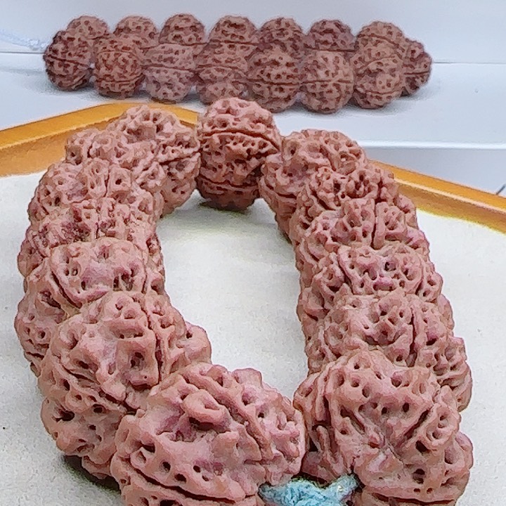 金刚菩提吊坠古龙蜂窝双龙梅花超头23mm