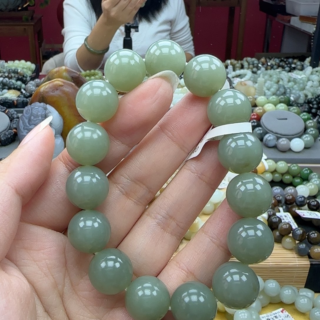 和田玉手链未镶嵌