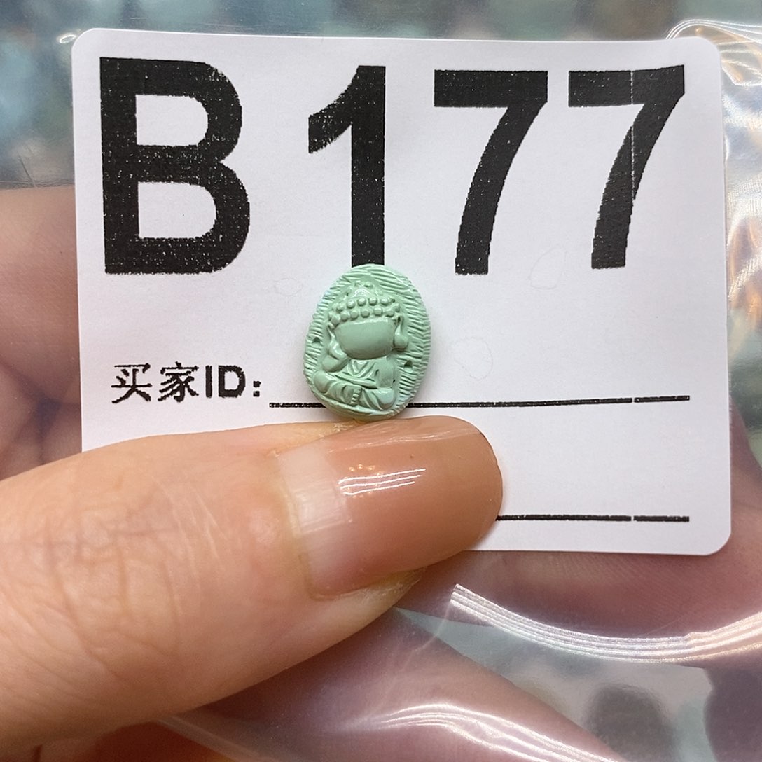 未镶嵌绿松石绿松石配饰定制