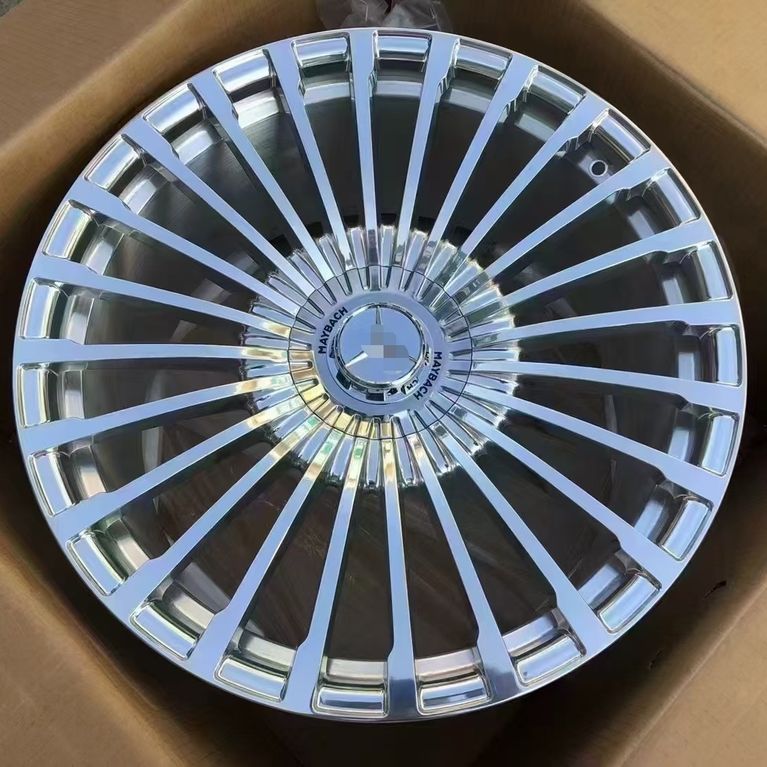 奔驰GLS款精抛锻造轮毂20寸21寸22寸适配奔驰GL系列ML系列