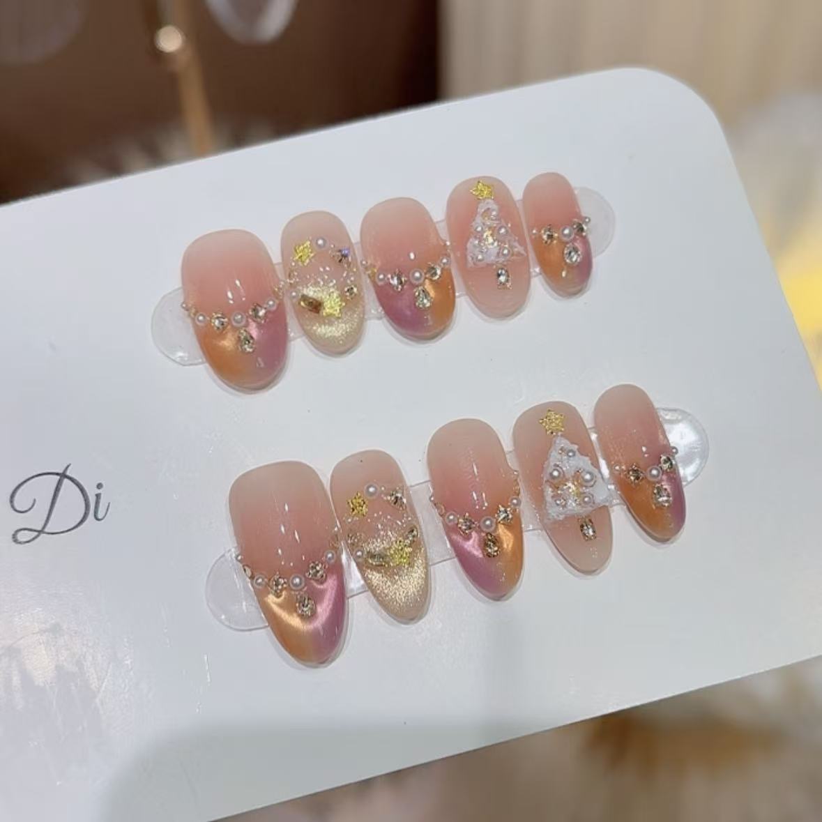 【BC231】姐弟纯手工穿戴美甲BC231