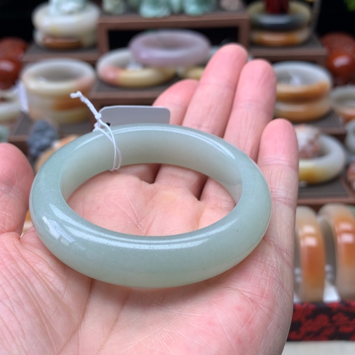 蓝***云查罗石合金手镯手镯