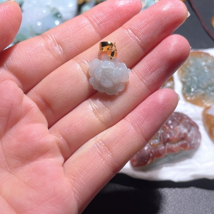 【闪购商品】翡翠颈饰未镶嵌天然翡翠