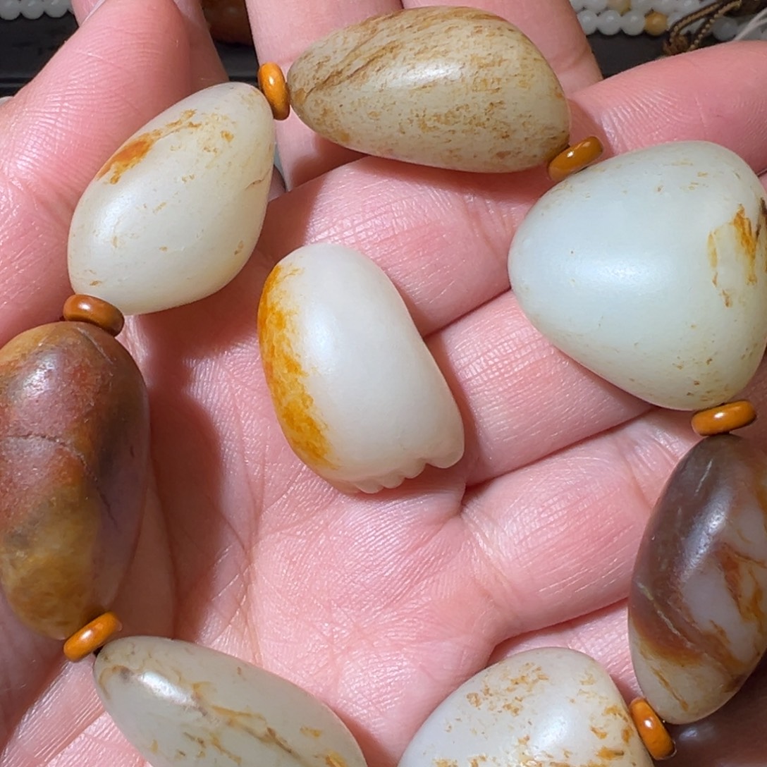 仗***涯和田玉未镶嵌挂件