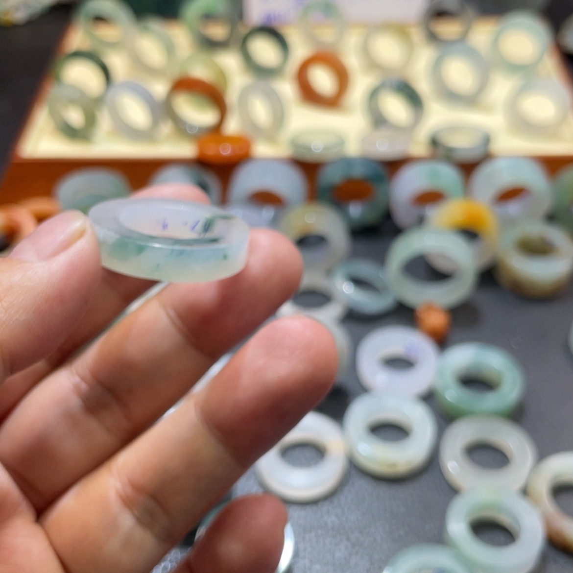 【闪购商品】定制翡翠未镶嵌阿*ᝰ天然翡翠