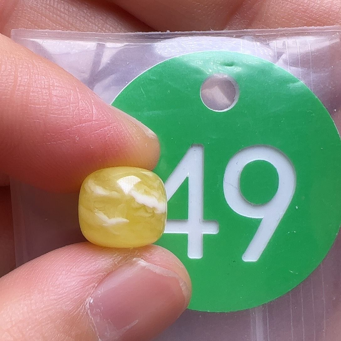 蜜蜡未镶嵌珠宝奇石齐****美10/9m m