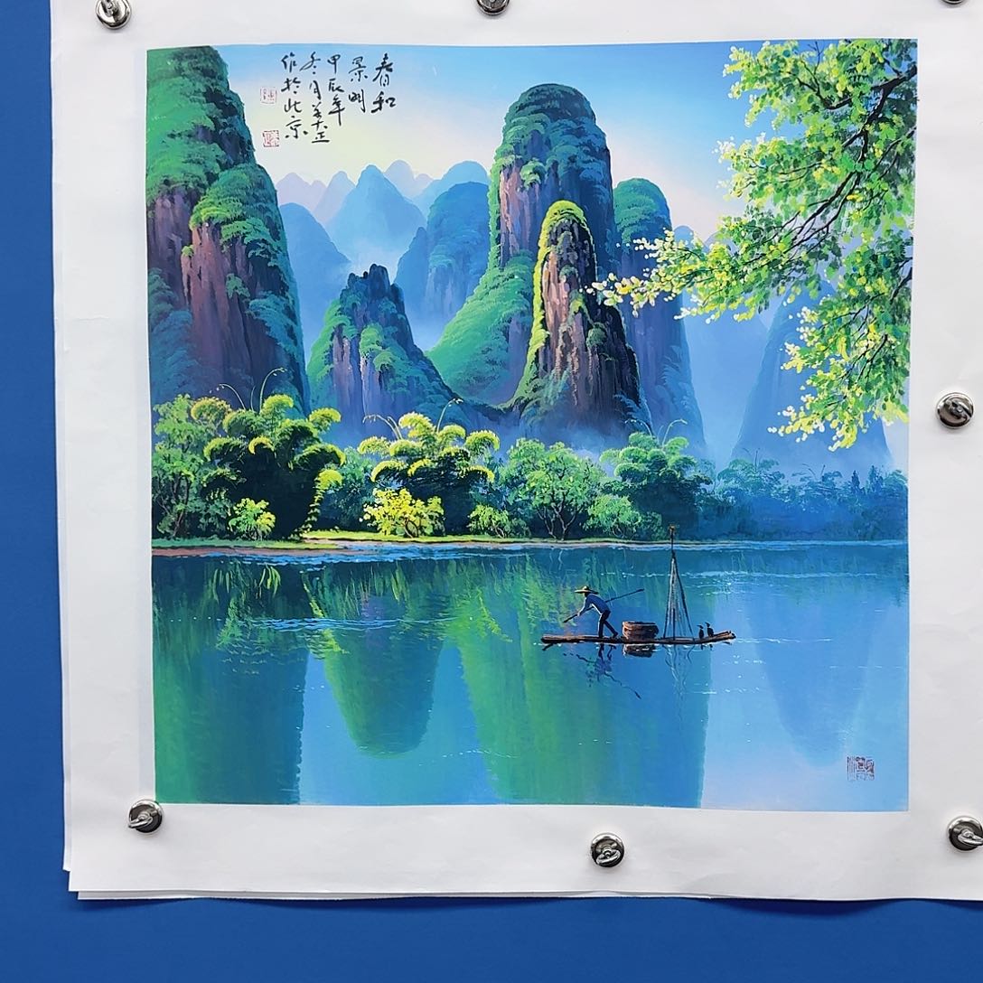 国画多次参加国内外大型展览