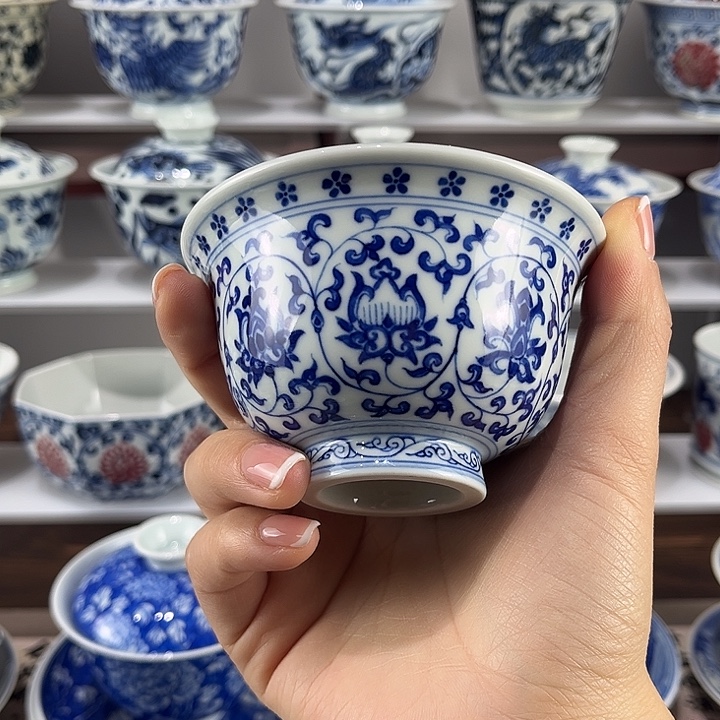 景德镇溪山居手工手绘