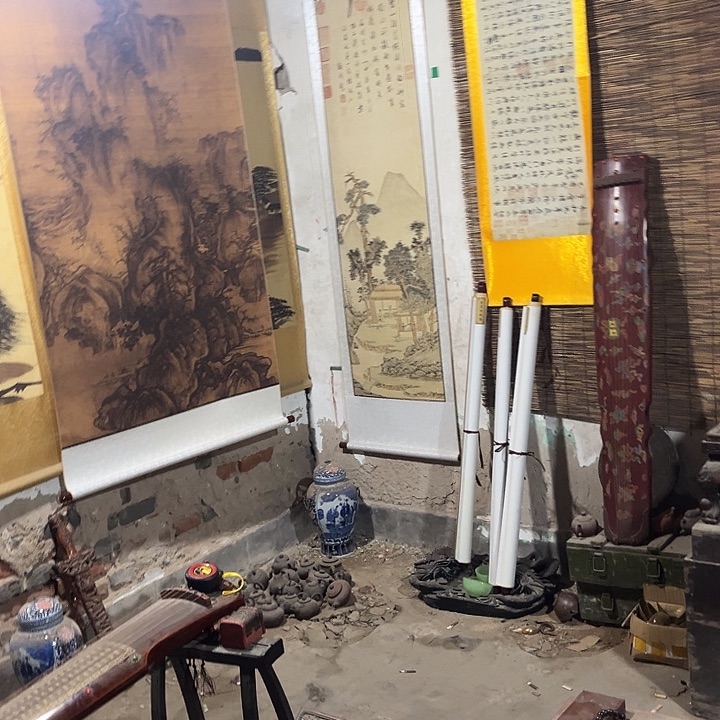 手工艺品琉璃闪购商品老房子的
