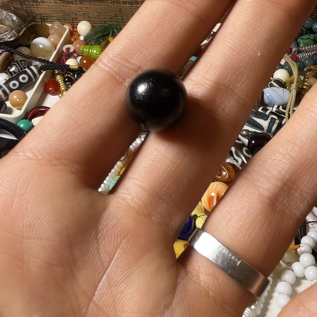 环***汇吊坠白玉菩提珠子