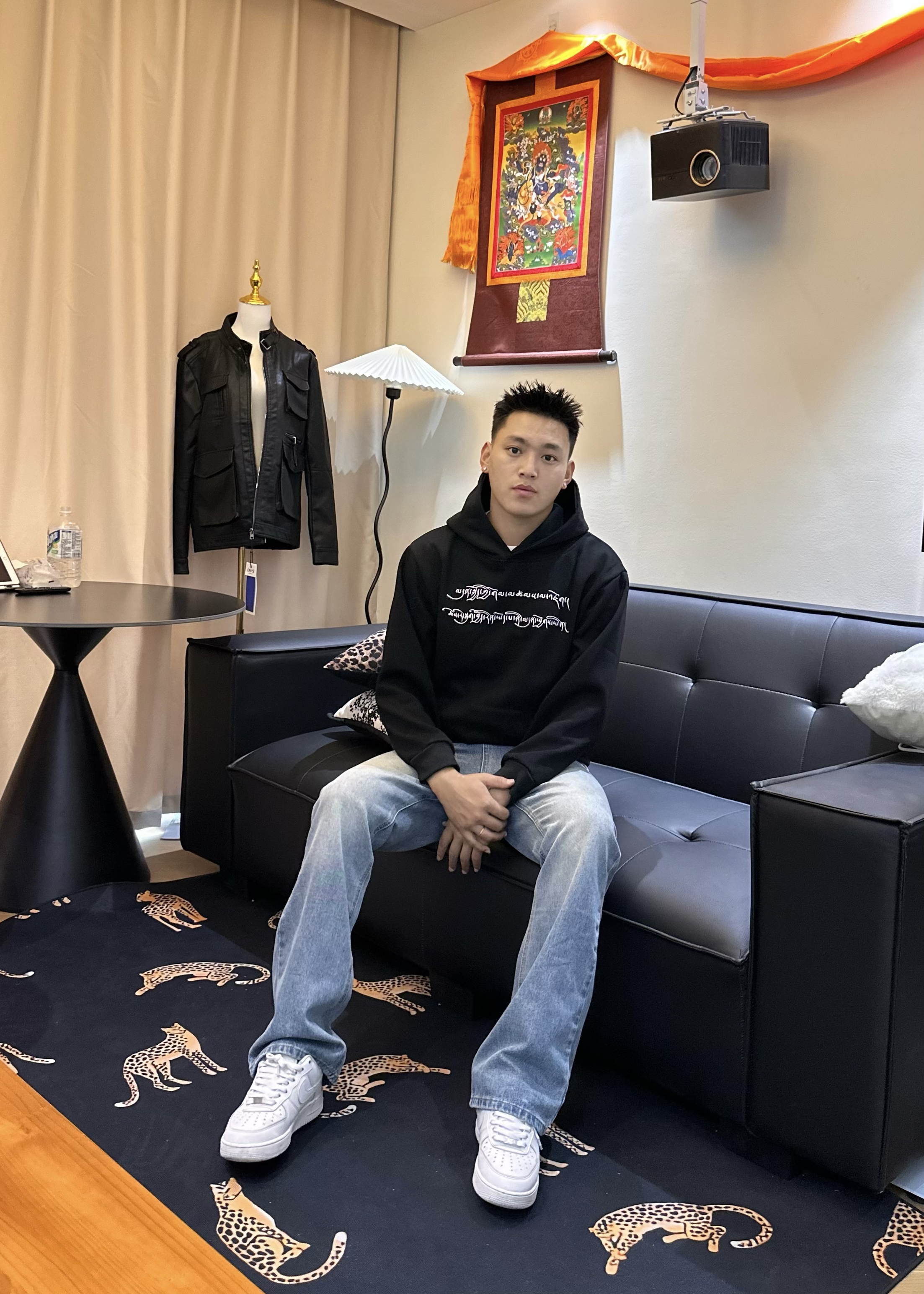 美式小众重磅百搭春秋慵懒风连帽卫衣男女通用