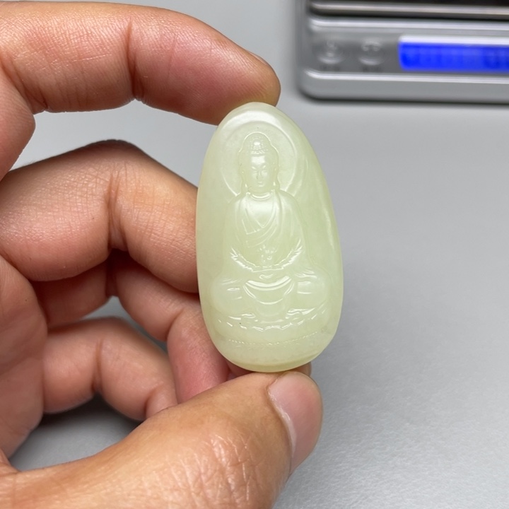 和田玉吊坠(不含链)未镶嵌@*哥