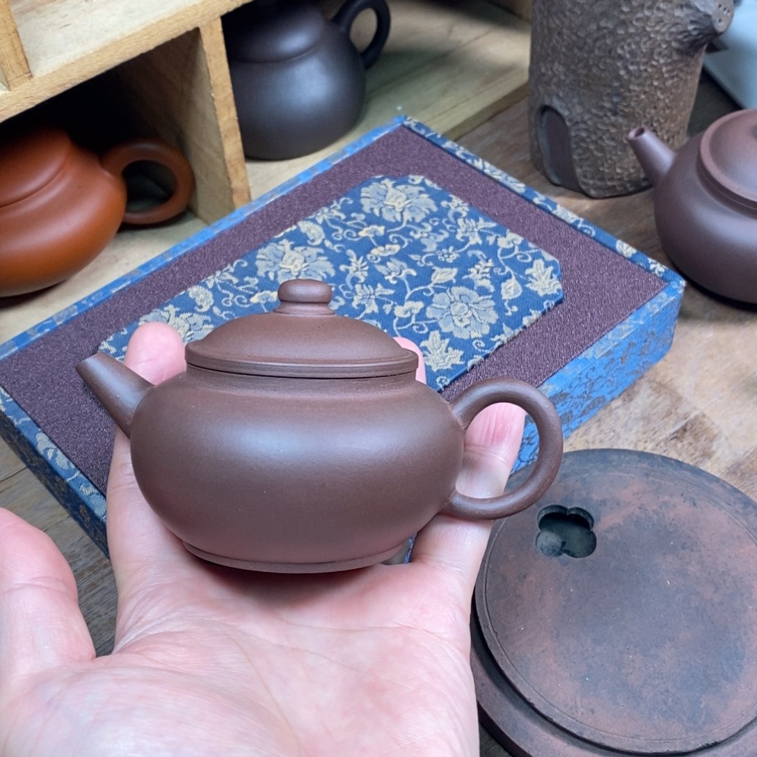 紫砂茶壶130cc全手工