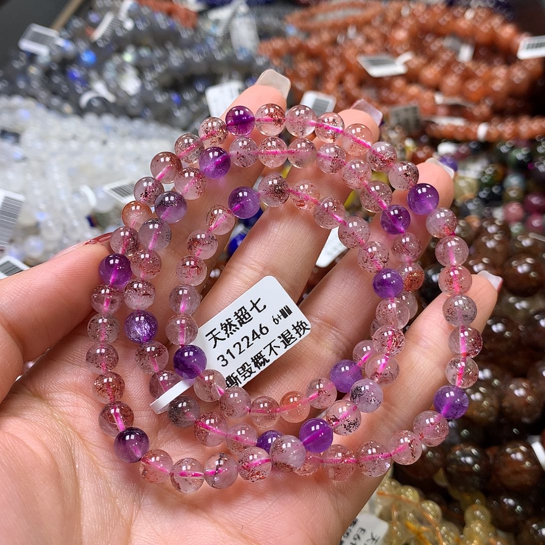 水晶手链未镶嵌，