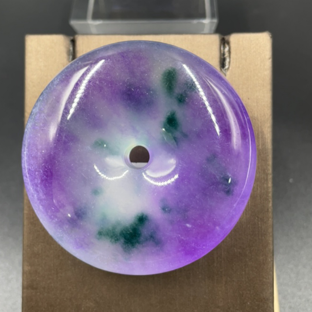   479  紫绿平安扣