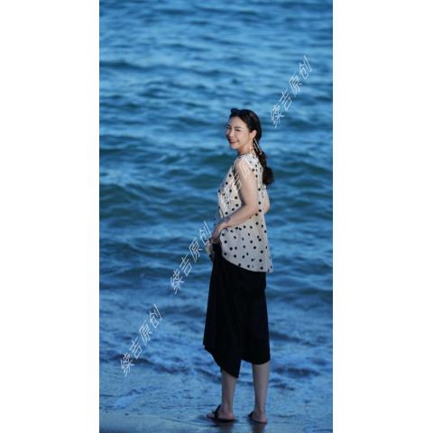 原创设计24-950【一点点】高级波点休闲马甲