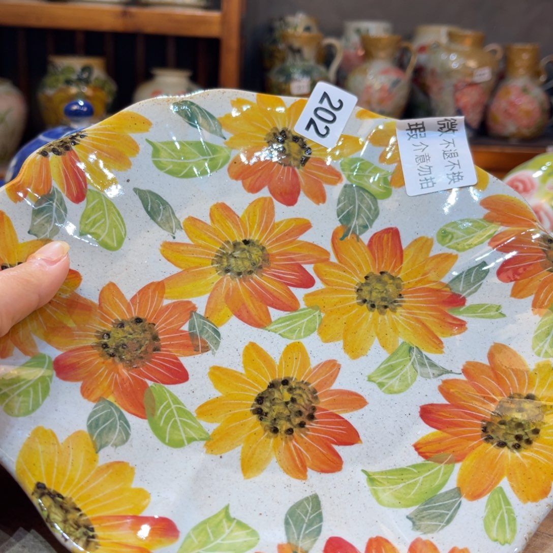 瓷片景德镇手工制作