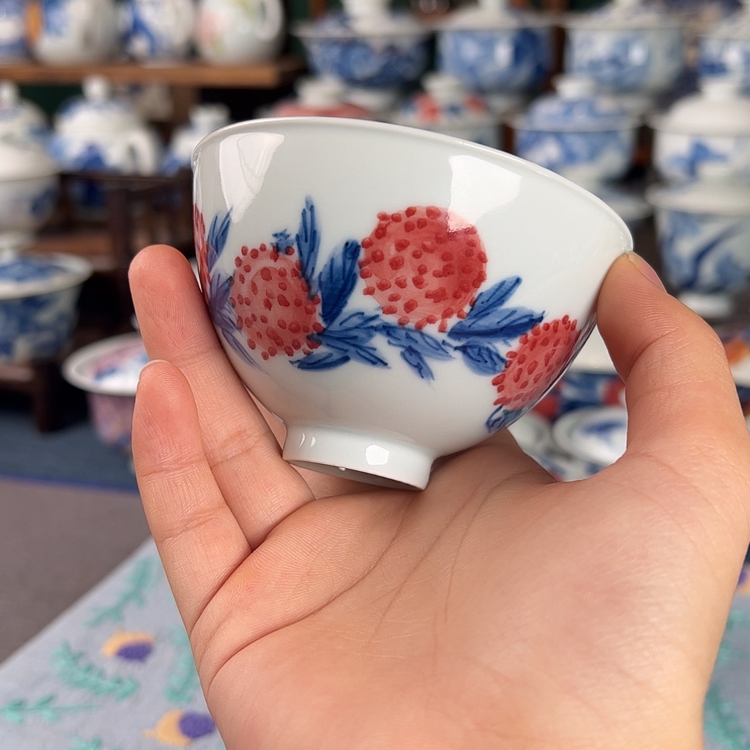 杯。                      