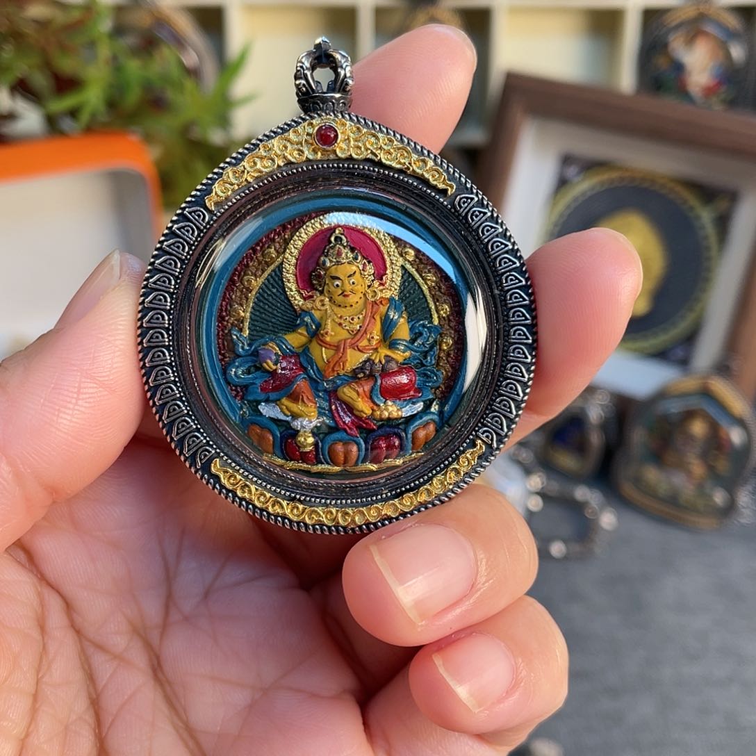 泥塑宝***字黄老爷黑老爷双面擦擦