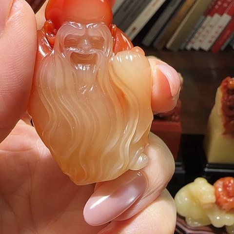 大***熊寿山石寿山石摆件