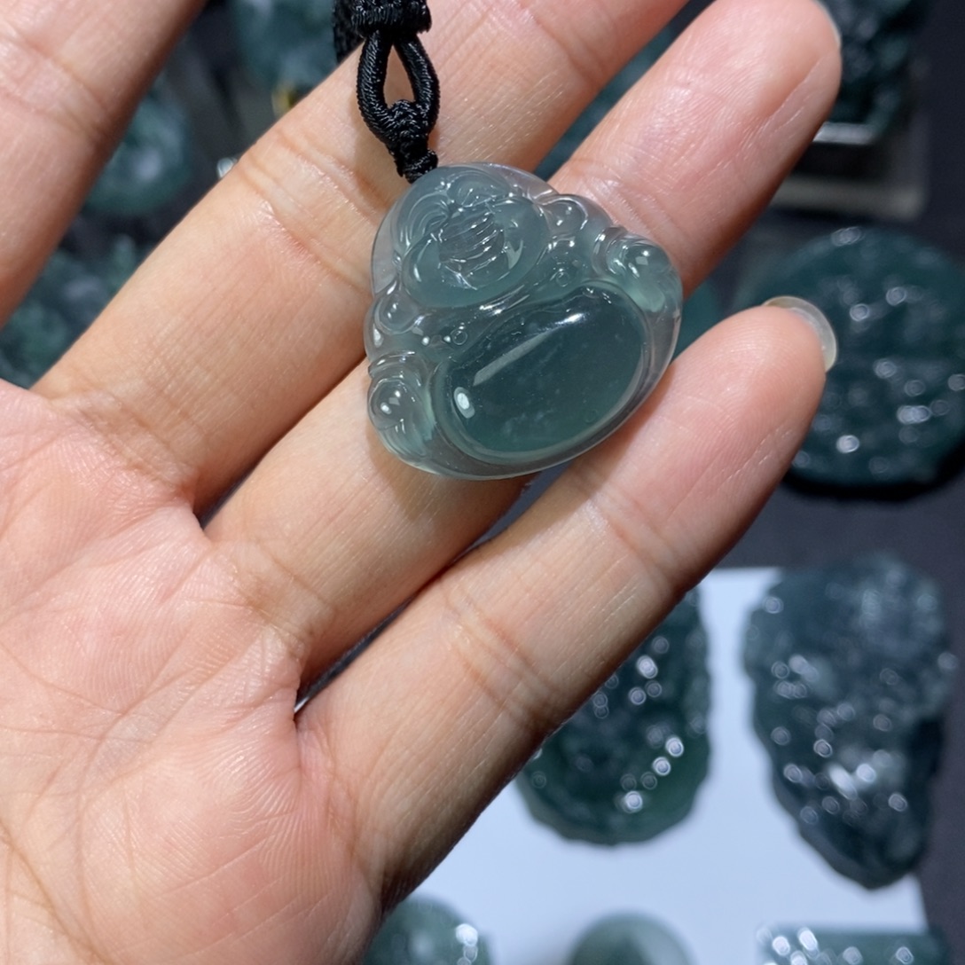 定制翡翠未镶嵌佛公