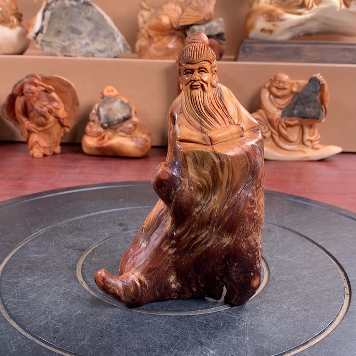 柏木（崖柏）根雕摆件