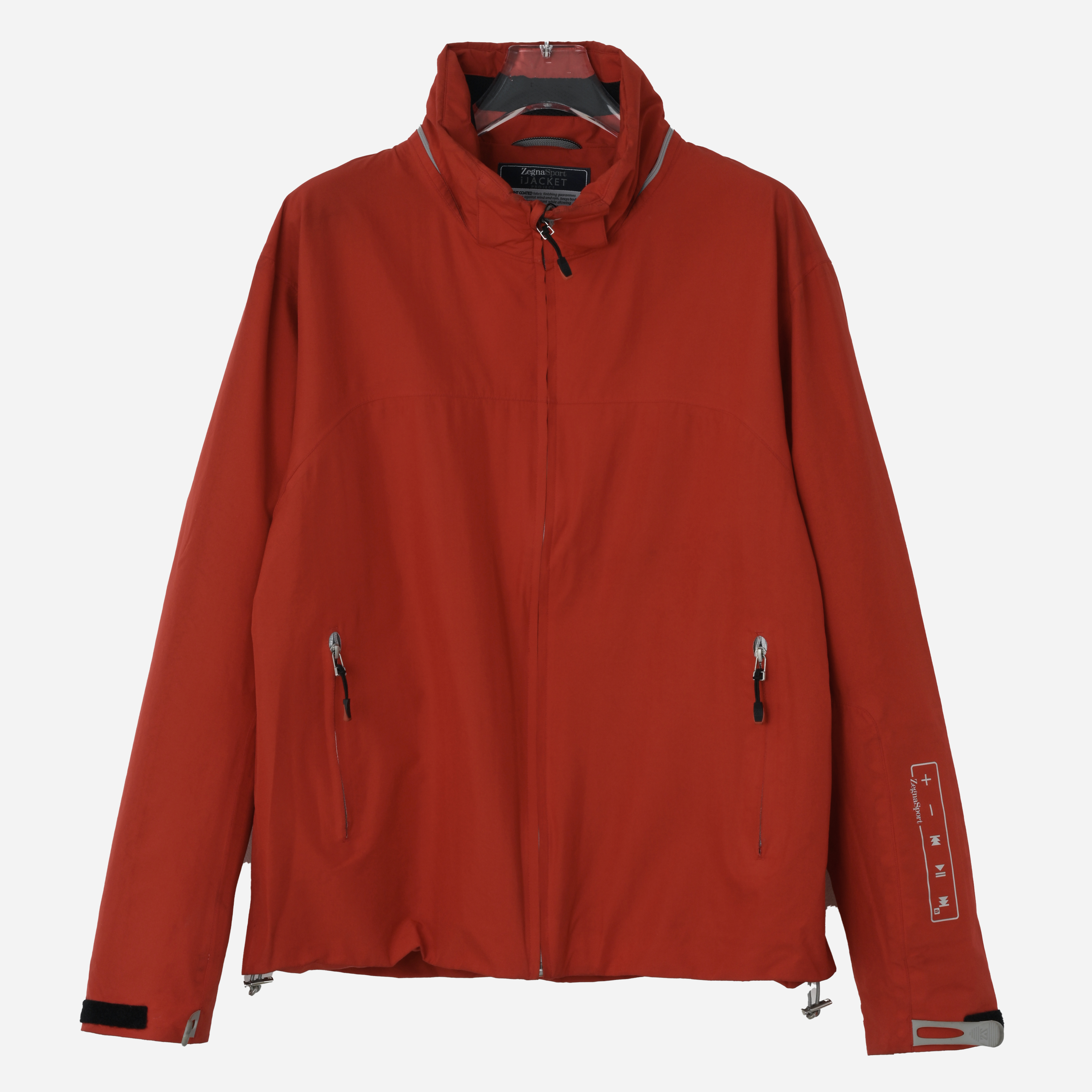 杰尼亚ZEGNA SPORT 男士薄款抽绳夹克外套143084