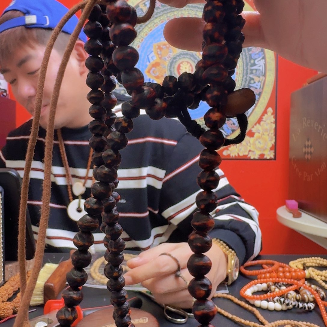 柏香籽/百香籽手串?**慢