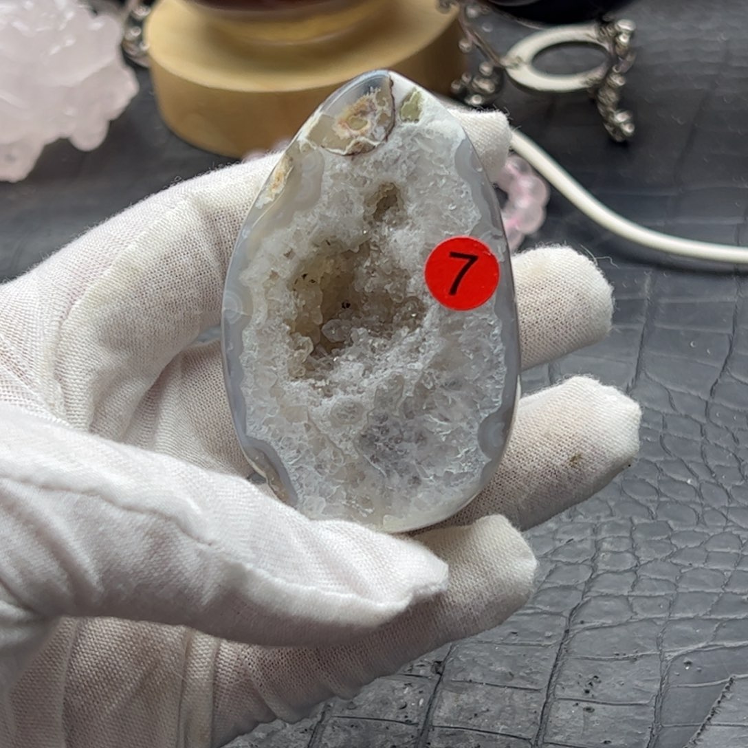 未镶嵌水晶珠宝半成品龙蛋7