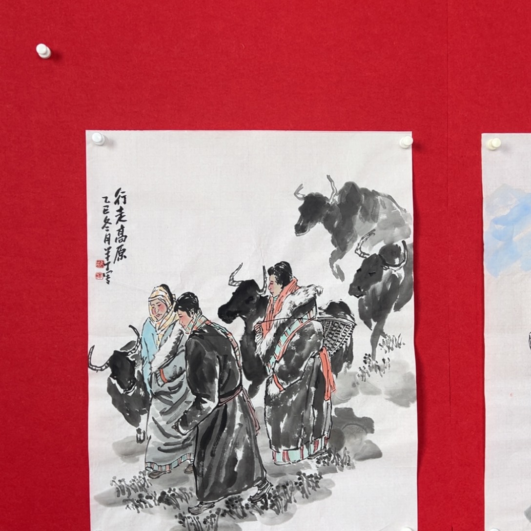 国画绘画国画作品