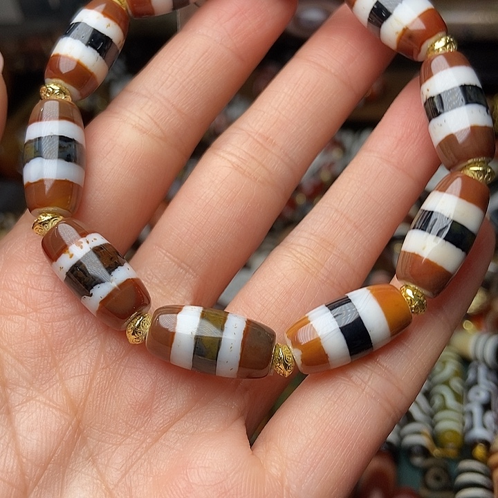 玛瑙/玉髓未镶嵌手链