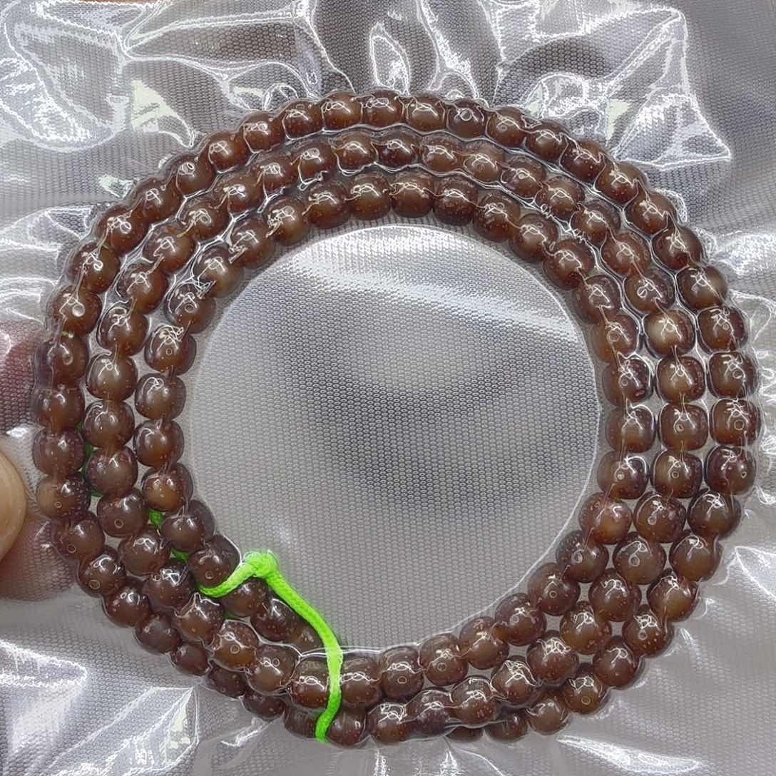 星月菩提手串46殿堂粉冰星月菩提76-108