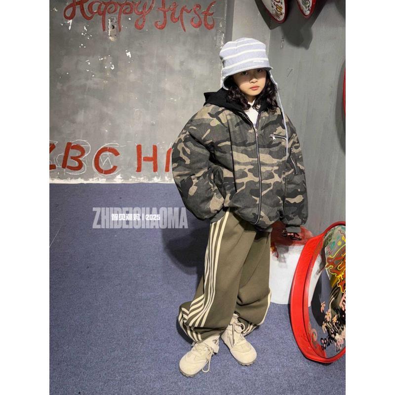 智贝潮妈迷彩棉服418017