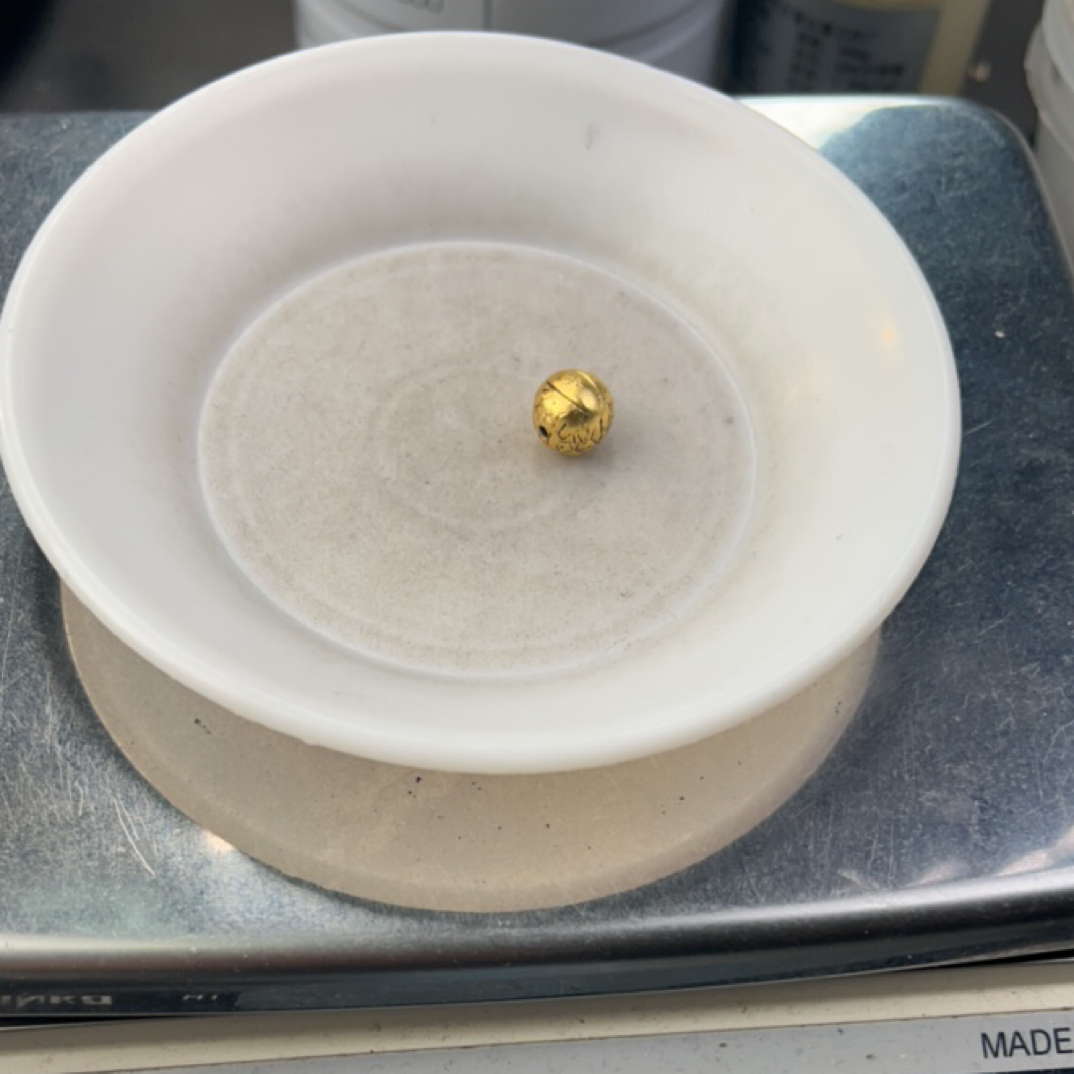 刘爷专属 足金凤眼单珠